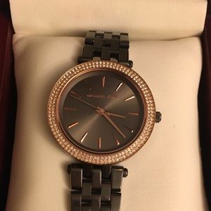 Michael Kors Darci watch Brown Bezel.